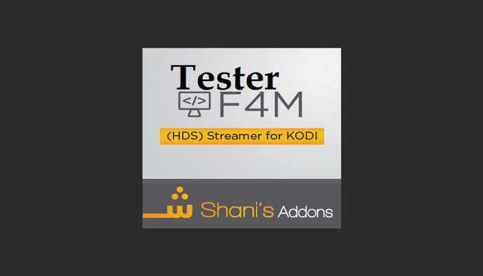 How to Install F4M Tester on Kodi