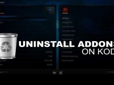 How to Uninstall Addons from Kodi