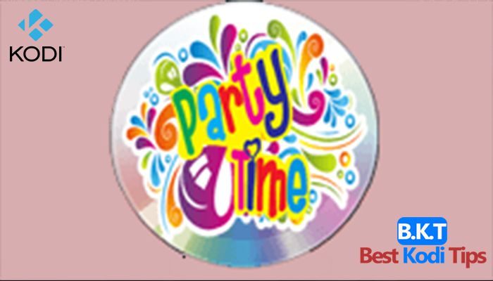 how to install partytime on kodi