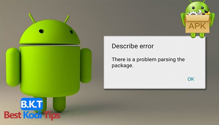 Android Parse Error Problem Parsing Package