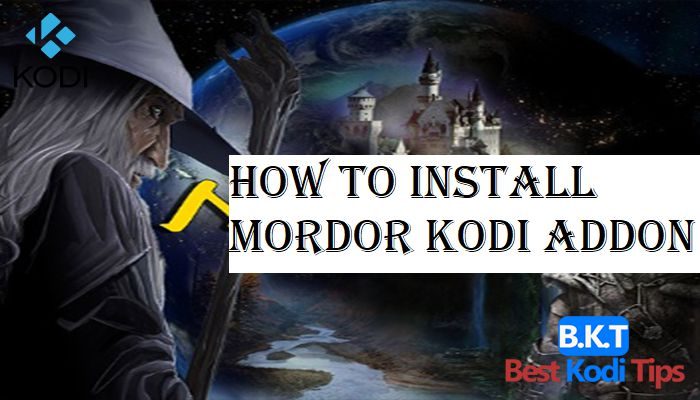 How To Install MORDOR Kodi Addon Elysium Fork