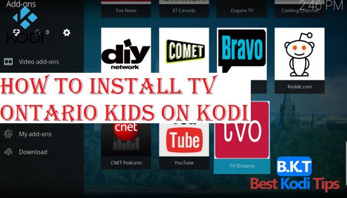 How to Install TV Ontario Kids on Kodi