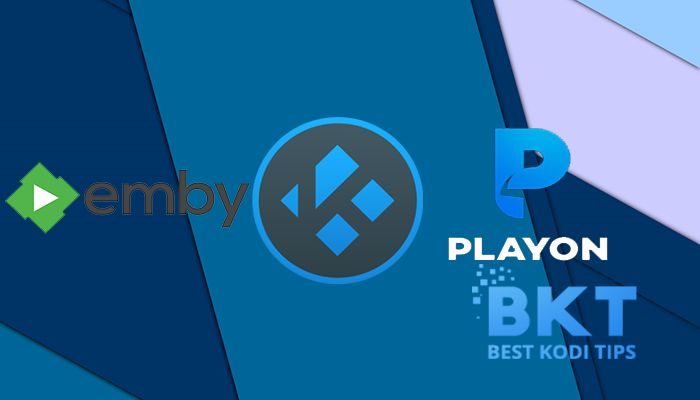 Comparison of Kodi, PlayOn, and Emby - Similarities and Differences