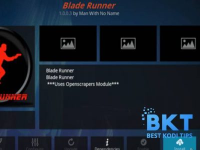 How to Install Blade Runner Addon on Kodi 18 Leia