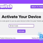 https www Twitch TV Activate Code on PS, Roku, Xbox, iOS etc
