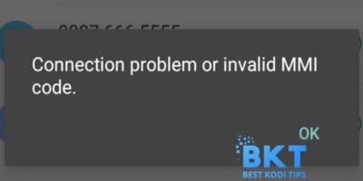 Quick Fixes for Connection Problem or Invalid MMI Code Error