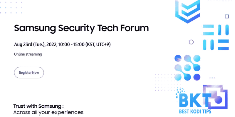 Samsung Security Tech Forum
