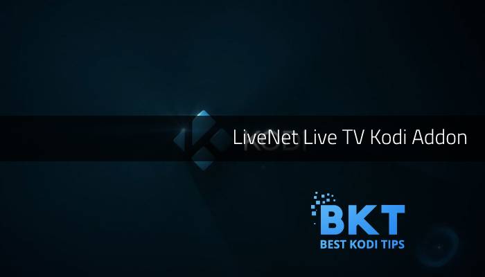 livenet live tv kodi addon