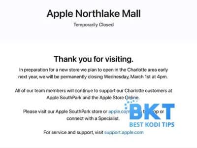 apple closes charlotte store