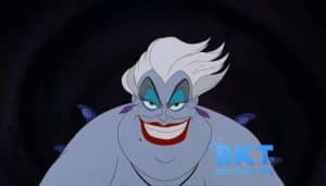 Ursula ugly cartoon character