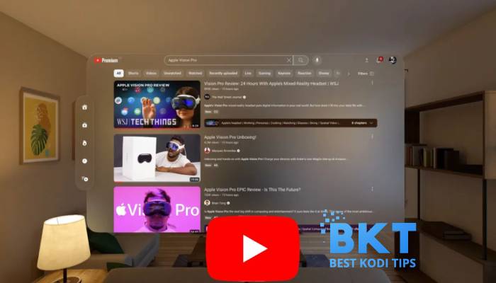 YouTube Claims an Apple Vision Pro App