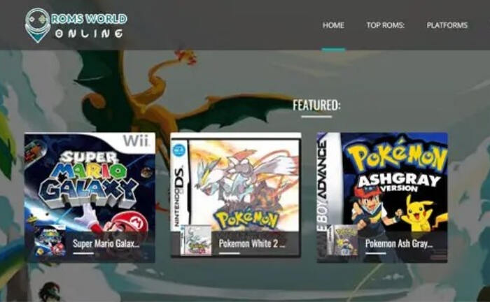 RomsWorld-Nintendo 3DS ROMs site