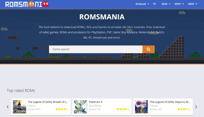  Romsmania-Nintendo 3DS ROMs site