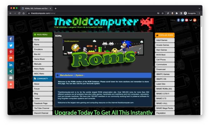 TheOldComputer ROMs-Nintendo 3DS ROMs site
