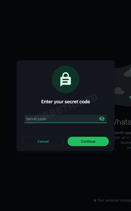 WhatsApp Introduces Secret Code Feature for Enhanced Privacy on Web Client