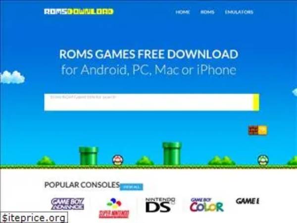 Romsdownload.Net-Nintendo 3DS ROMs site