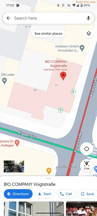 Google Maps Entrances app