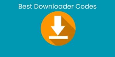 Best Downloader Codes List