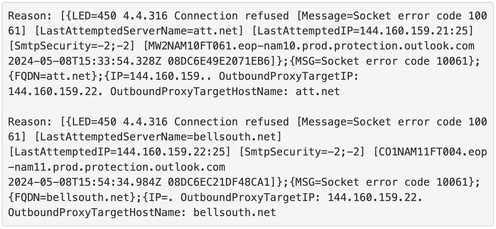 AT&T Postpones Microsoft 365 and Gmail Email Delivery Amid Spam Surge

AT&T Postpones Microsoft 365 and Gmail Email Delivery Amid Spam Surge
